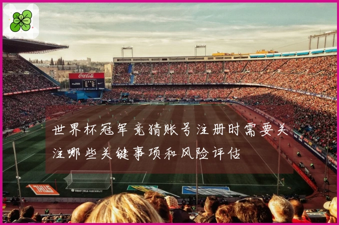 世界杯冠军竞猜账号注册时需要关注哪些关键事项和风险评估